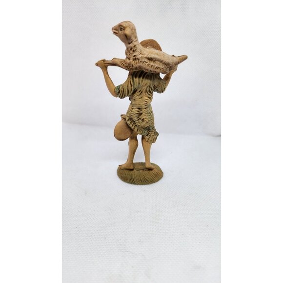 Vintage Fontanini Nativity Shepherd Boy Holding Sheep – Italian-Made Collectible - Picture 8 of 12